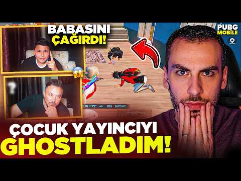 I GHOSTED THE CHILD STREAMER (HE CALLED HIS FATHER) - PUBG MOBILE