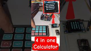 4 in 1 Arduino Calculator 🔥 | Age, Square Root & Power Calculator Project