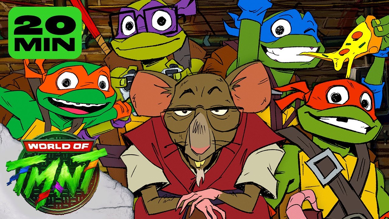 Best Family Moments with the TMNT and Splinter! | Teenage Mutant Ninja Turtles