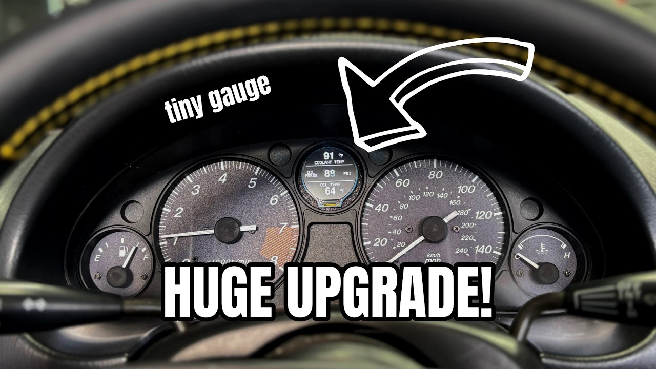 Rotarytronics Digital Cluster Gauge Kit Install