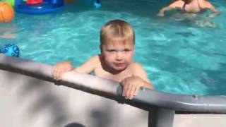 Liam swimming @ age 3
