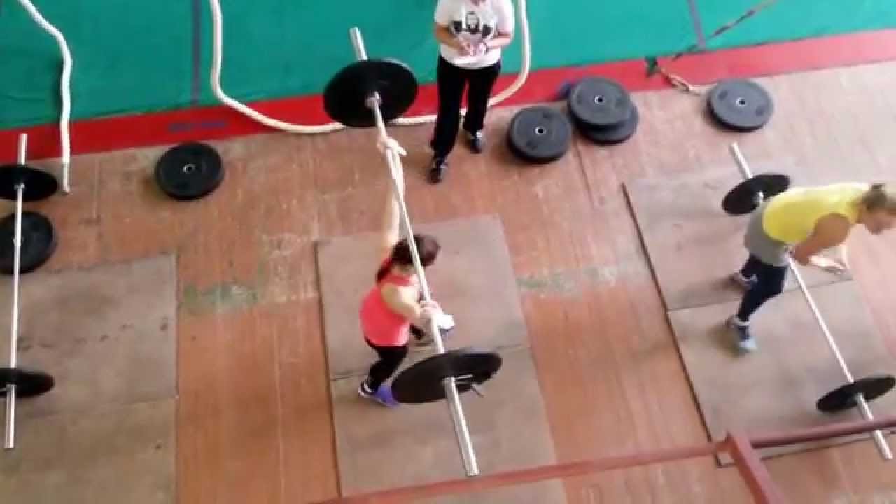 Чемпионат по кроссфит в Спб 30.03.2014. Девушки - YouTube