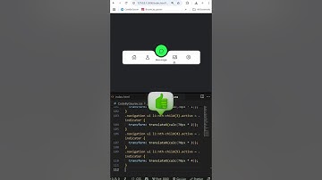 ✨Magic Navigation Menu Indicator with Smooth Animation #webdevelopment #coding #animation #shorts