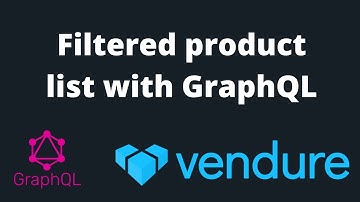 15 Graphql query in React on Vendure shop API for Product filter