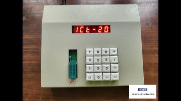 DIGITAL IC TESTER (MME-DIT 20) - Minmax Electronics