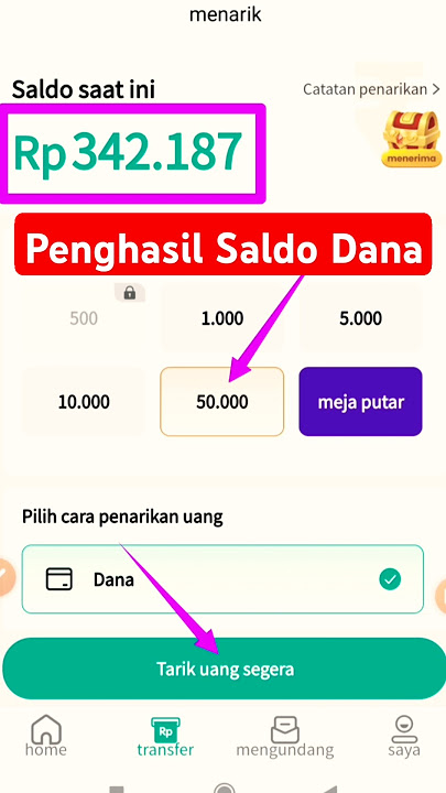 Game penghasil uang 2025 terbukti membayar tanpa iklan - Aplikasi penghasil saldo dana tercepat