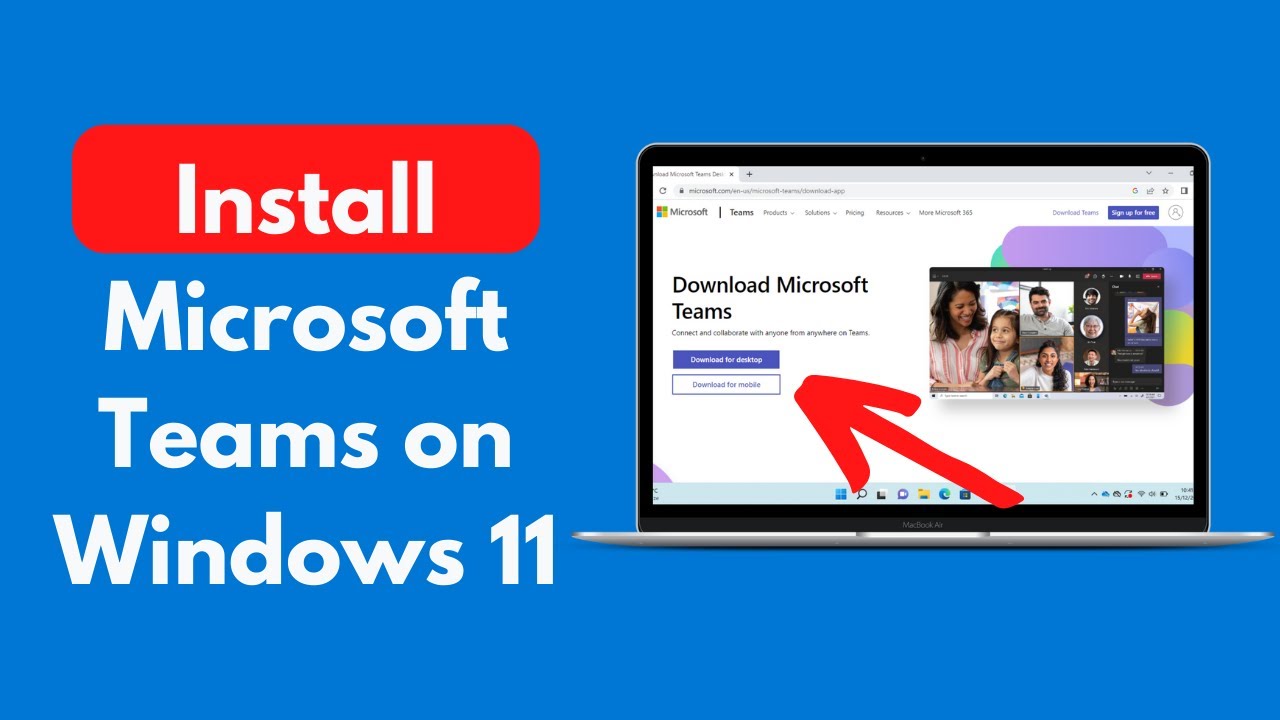 How To Download And Install Microsoft Teams On Windows 11 New YouTube