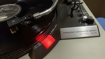 Technics SL-23 Turntable Demo