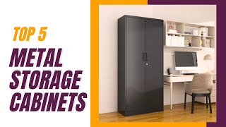 Top 5 Best Metal Storage Cabinets 2024✅Organize Like PRO✅