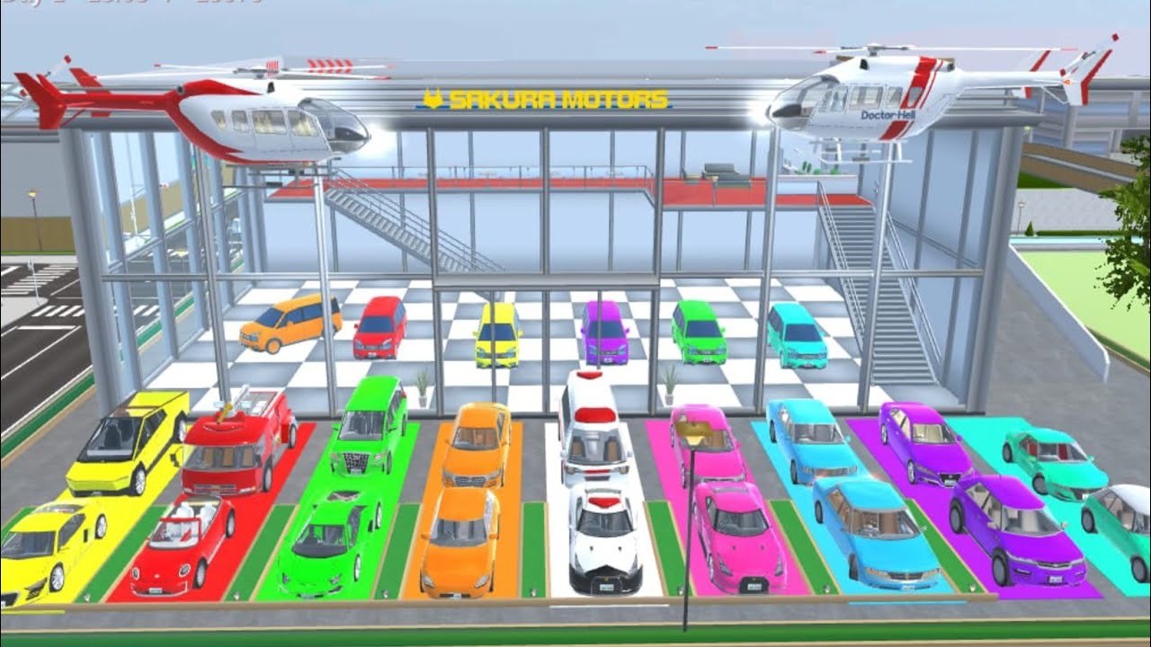 ALL SUPER CAR COLLECTION AT CAT SHOP🚔😱🤯✅.|| SAKURA SCHOOL SIMOLATER.|| 😱😱🤯