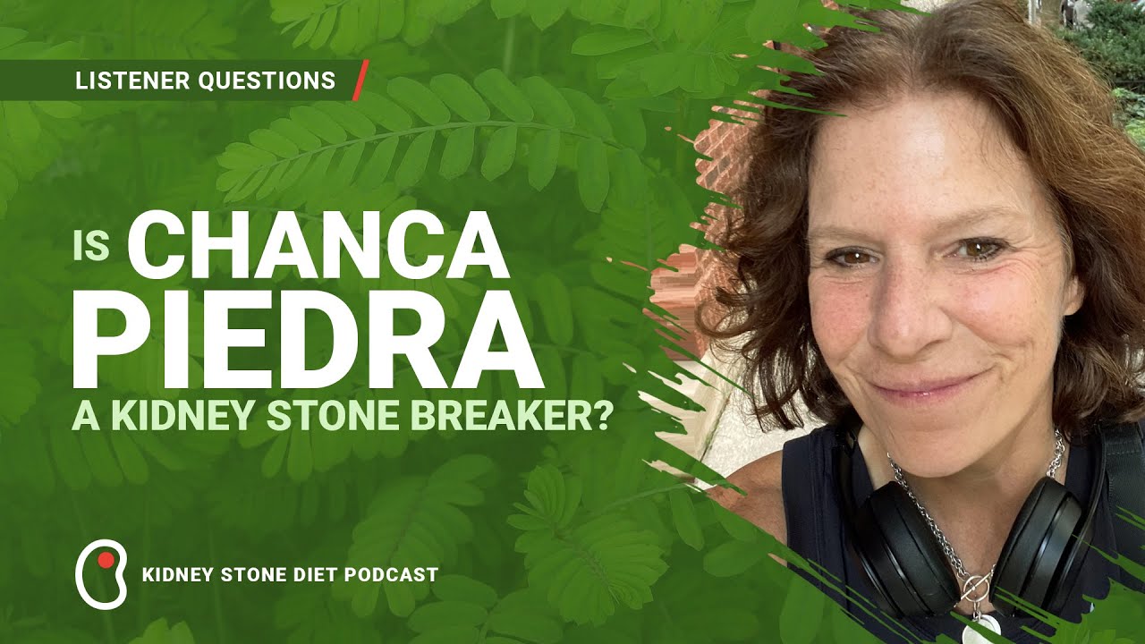 Is Chanca Piedra a kidney stone breaker? / Kidney Stone Diet Podcast with Nurse Jill Harris