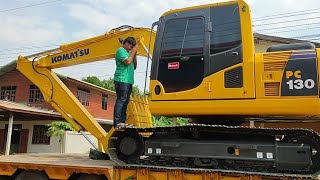 ต้อนรับน้องใหม่ทีมงานเสี่ยสุน KOMATSU PC130-8