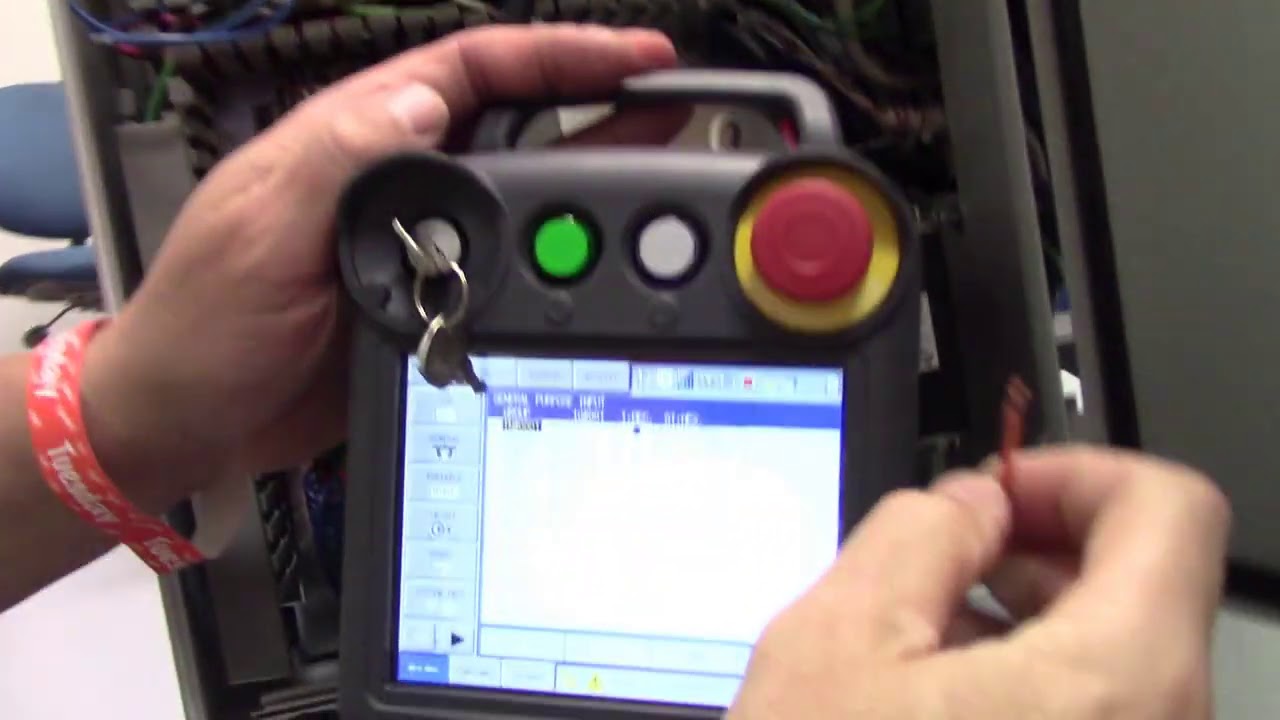 I/O Demonstration connection for the Yaskawa YRC1000 and DX200 - YouTube