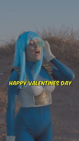 Vegeta’s First Valentine‘s Day @nadyasonikacosplay #anime #vegeta #bulma