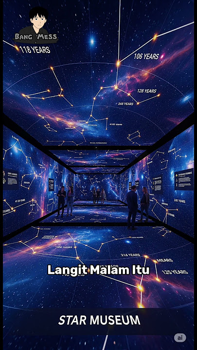 Cahaya bintang itu bisa lebih tua dari nenek moyang kita ✨ #shorts #alam #space