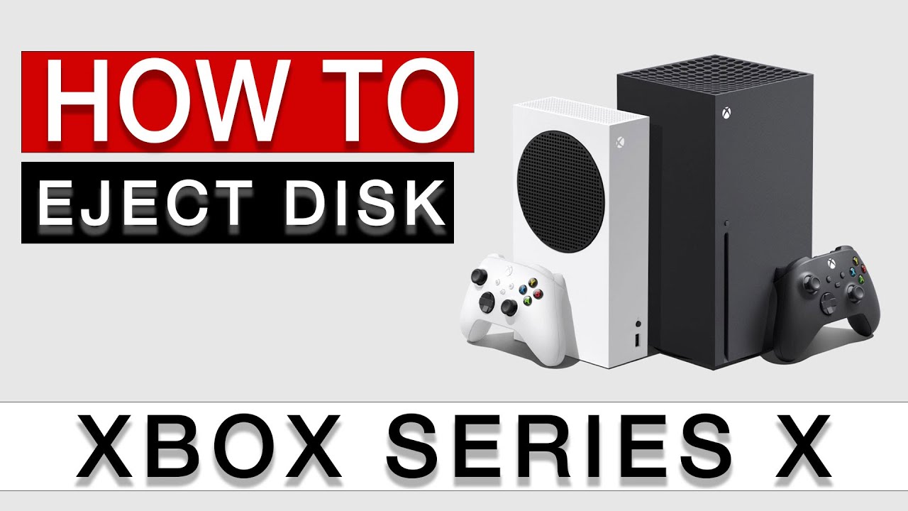 How to MANUALLY EJECT a Disc from XBOX Series X - works with EVERY XBOX  even BROKEN - no power need! - YouTube