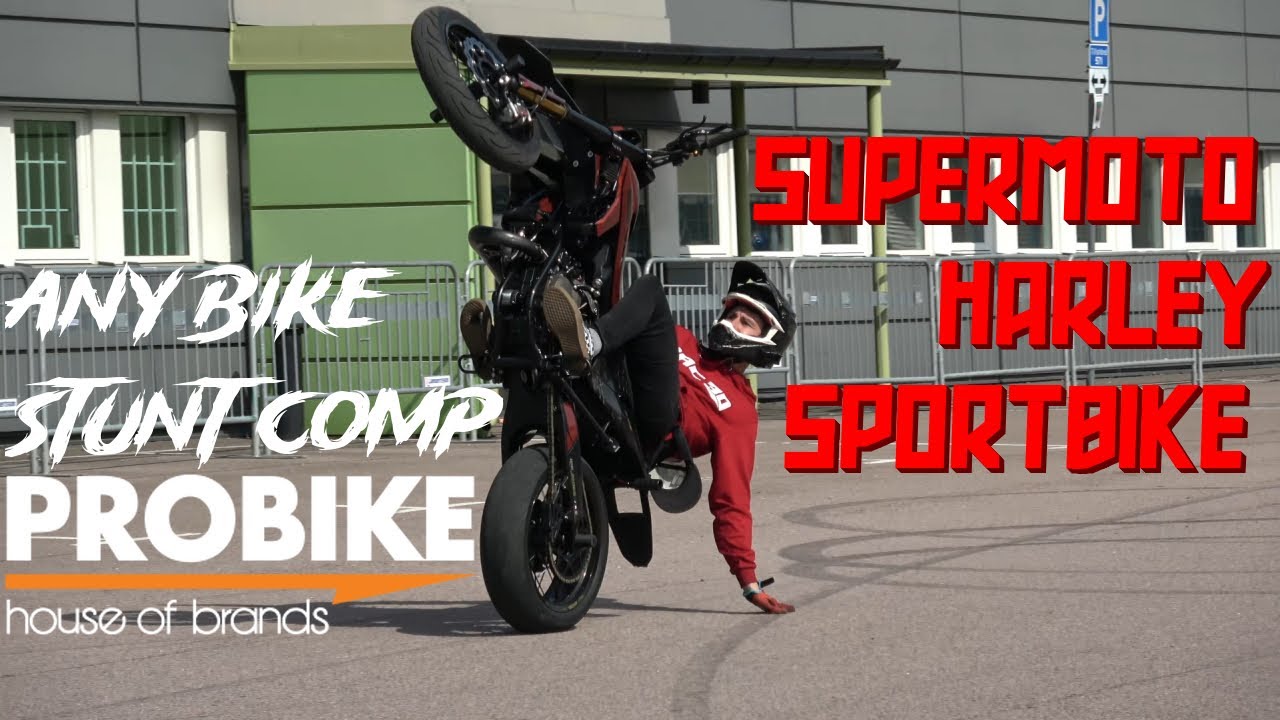 FIRST TIME IN SWEDEN?! ANY BIKE STUNT COMPETITION!