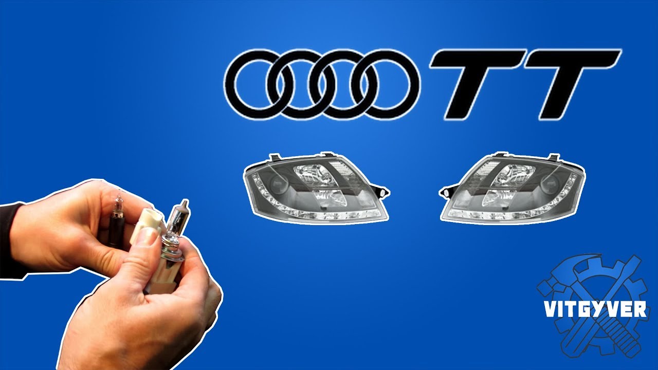 AUDI TT 2001 ПЕРЕДНИЕ ФАРЫ / AUDI TT 2001 FRONT LIGHTS
