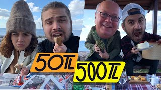 50 TL VS. 500 TL'lik Piknik Yaptık