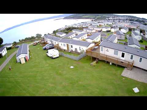 Benllech Golden Sunset Holiday Park drone footage #2
