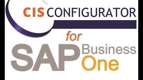 CIS Configurator SAP Business One
