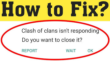 How to Fix Clash of Clans isn