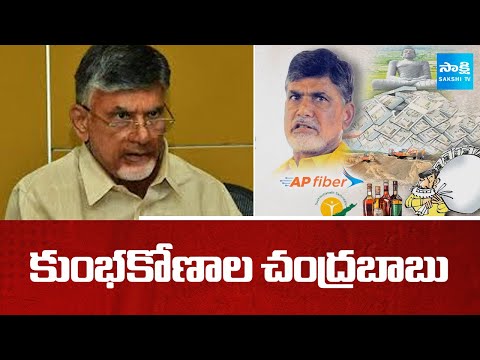 కుంభకోణాల చంద్రబాబు:  Special Story on Chandrababu Scams | AP Fiber Net Scam |@SakshiTV - SAKSHITV