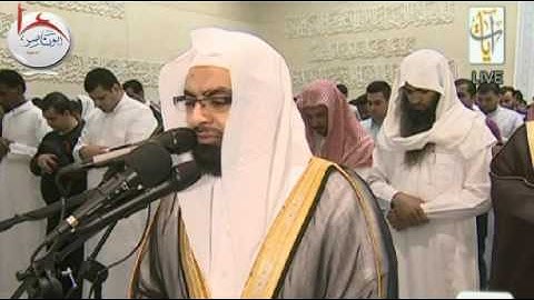 عشاء الجمعة 12 رمضان 1437هـ للشيخ ناصر القطامي - مرئي من قناة آيات