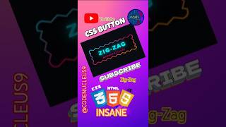 🔥 Modern CSS Zig-Zag Amazing Button | HTML CSS & JS #coding #webdevelopment #htmlcssjs #shorts