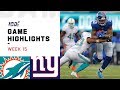 Dolphins vs. Giants Week 15 Highlights | NFL 2019