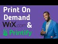 Integrate Printify With Wix | Printify Wix Tutorial | Print On Demand Wix Tutorial