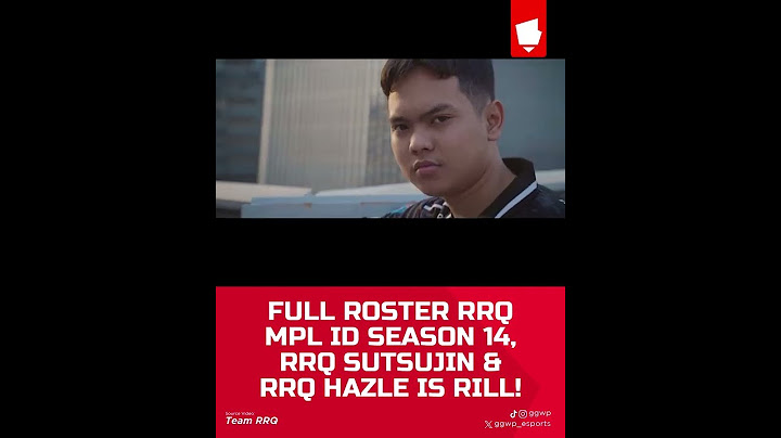 Full roster RRQ MPL ID Season 14 🔥 RRQ Sutsujin & Hazle is rill cuy!!