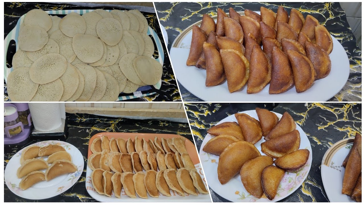 عندك كوبيتين دقيق تعالى نعمل اجمل واطعم قطايف فى البيت بمقادير اقتصادية وموجودة فى كل بيت 🌛🌛🎉🎉