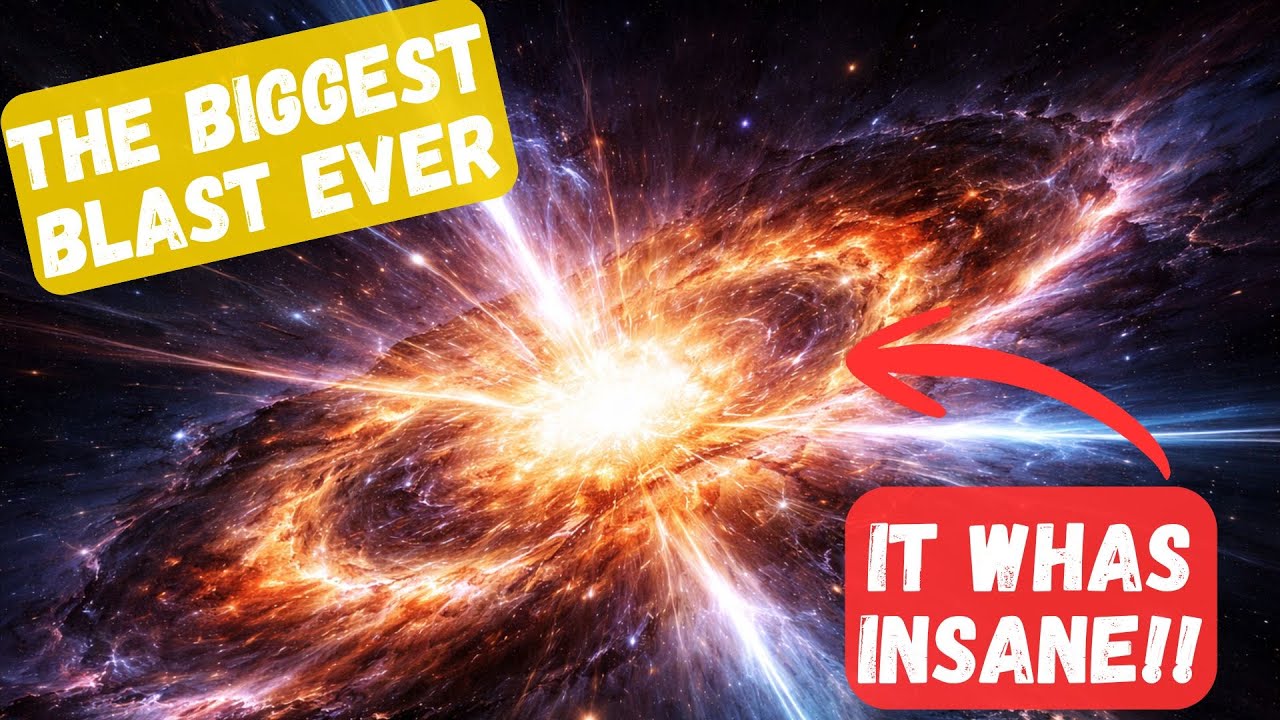 The Biggest Explosion Ever Seen in the Universe