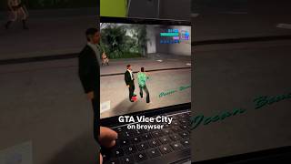 GTA Vice City on browser #games #gta #techtips #shorts #fyp