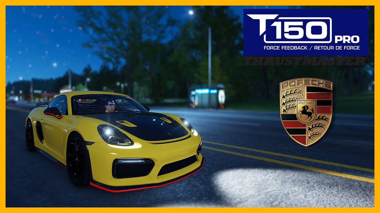 2016 Porsche Cayman GT4 [Gameplay] The Crew 2 Thrustmaster T150 Pro Racing Wheel