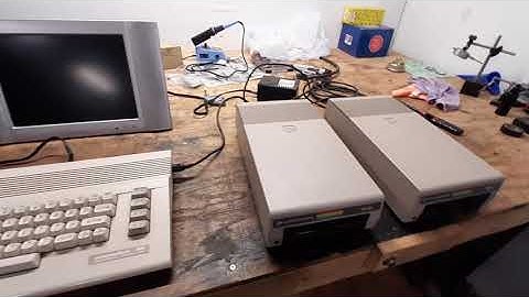 Commodore 64C and 1541 Disk Drives