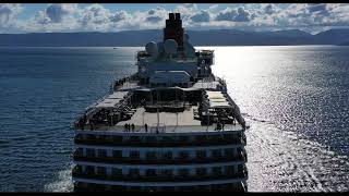CRUISE CHASE - QUEEN VICTORIA - Scotland - Cinematic Aerial Footage