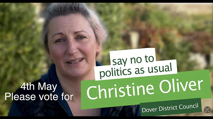 Christine Oliver Green Party candidate 4th May 2023