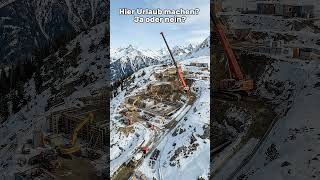 Heftiges Schnee-Resort! Würdet ihr hier Urlaub machen?