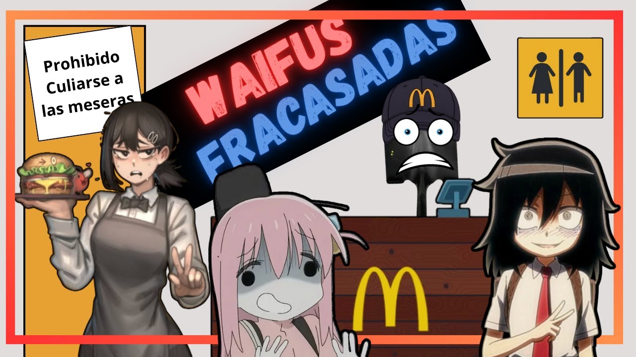 WAIFUS FRACASADAS (girlfailoure, fallidas) | ESPECIAL 50K SUBS