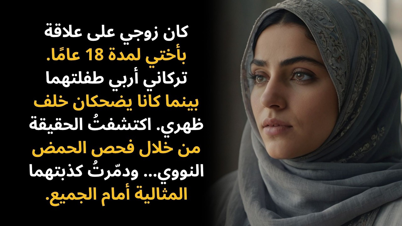 كان زوجي على علاقة بأختي لمدة 18 عامًا. وتركانـي…