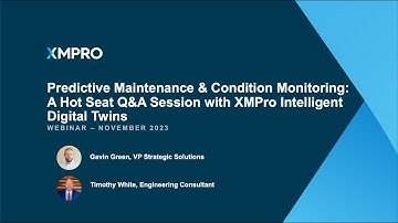 Predictive Maintenance & Condition Monitoring |  A Hot Seat Q&A Session