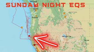 2.6 Earthquake on the Cascadia. Slow slip events up under the Seattle area. Sunday Night update.