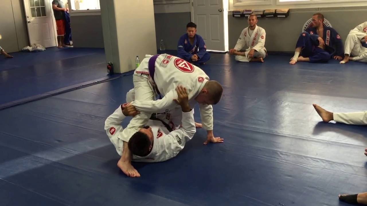 Gracie Barra Long Island X guard sweep YouTube
