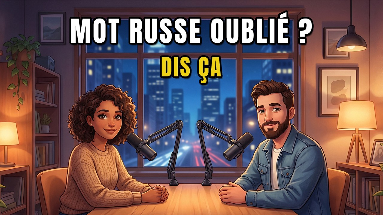 Que dire quand tu oublies un mot en russe | Parler russe sans t’arrêter
