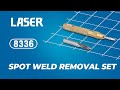 8336spot weld removal set 2pc laser tools