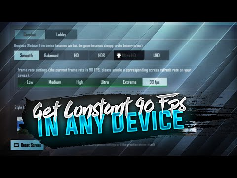 -How To Get Constant 90 Fps In Any Device// 90 fps in realme 7, Poco X2, Poco X3, realme 6//ANSH OP