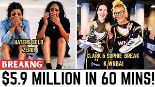 "Caitlin Clark & Sophie Cunningham Sell Out $5.9 MILLION in Shoes in JUST 1 HOUR 😱"