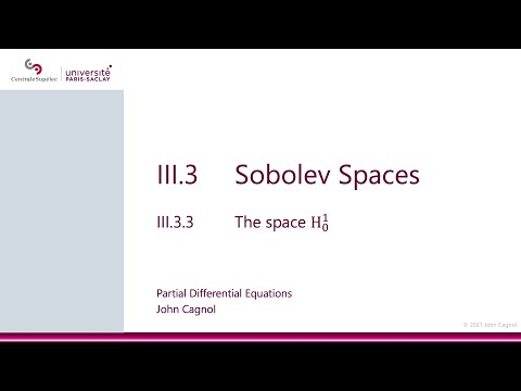 PDE - Chapter III - Section 3.3